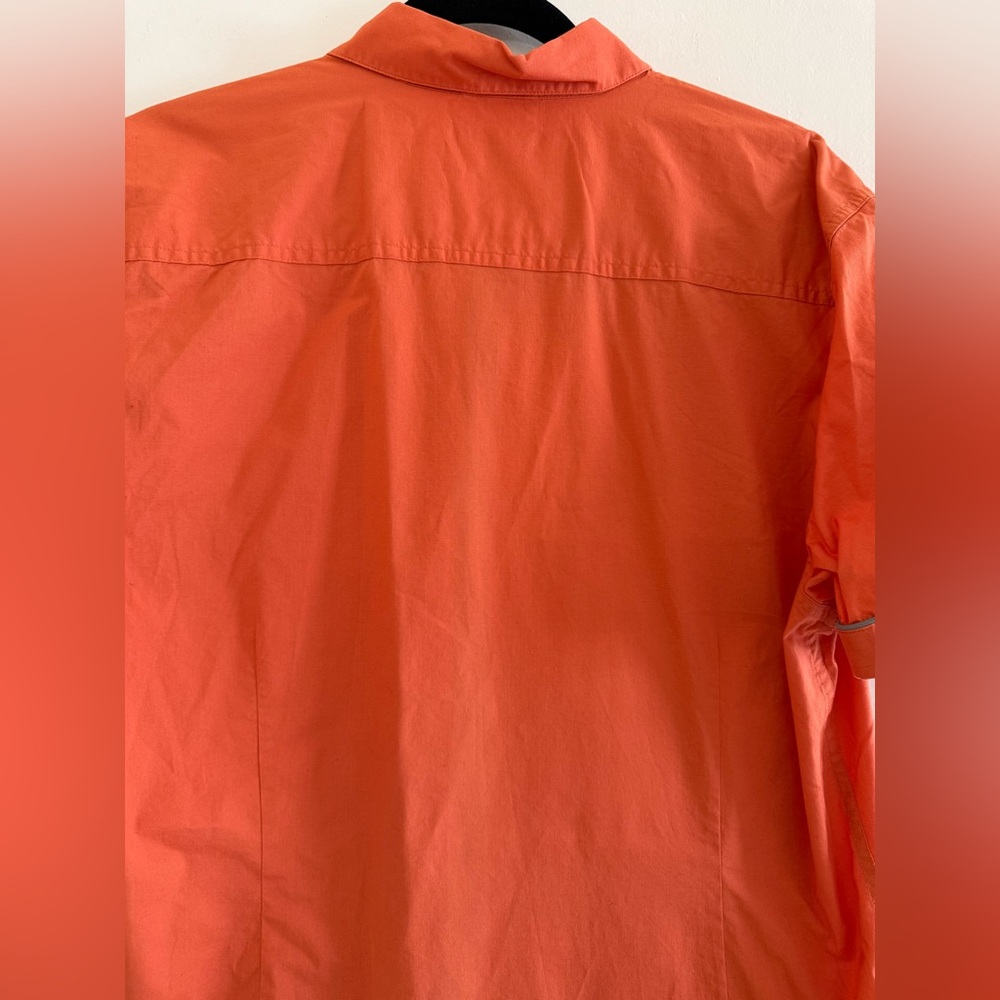 Guess Men's Vibrant Orange Casual Shirt - Picture 6 of 6